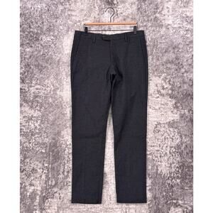 NN07 No Nationality Pants 32 x 32 Mens New Theo Slim Gray Herringbone Cotton